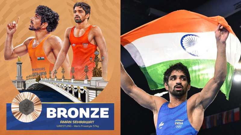 Paris Olympics 2024: Aman Sehrawat Wins 6th Medal for India